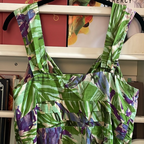 EUC Jungle Floral Sundress - Picture 5 of 7